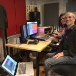 Bei den Vorbereitungen (Mixing/Mastering) für mein neues Album "LUCKY TWICE" in den FMM Studios von Francesco Mangiaracina